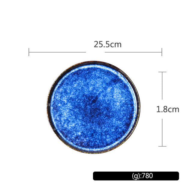 Japanese Tableware Breakfast Plate Steak Plate Dish Plate Flat Plate