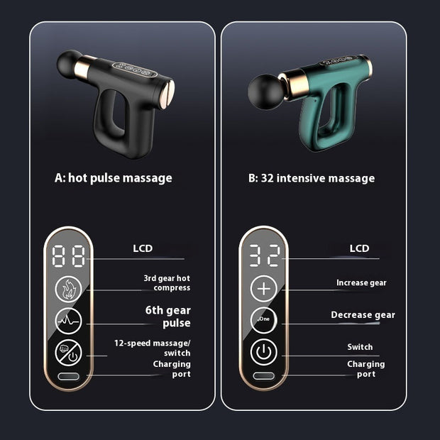 Pulse Heating Mini Massage Gun