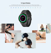 IMILAB W12 Smart Watch For Men Women Bluetooth  IP68 Waterproof -Black