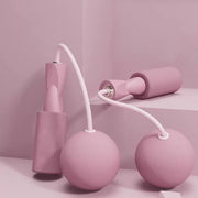  Training Jump Rope Set Fitness  Silicone Handles For Women Men Kids