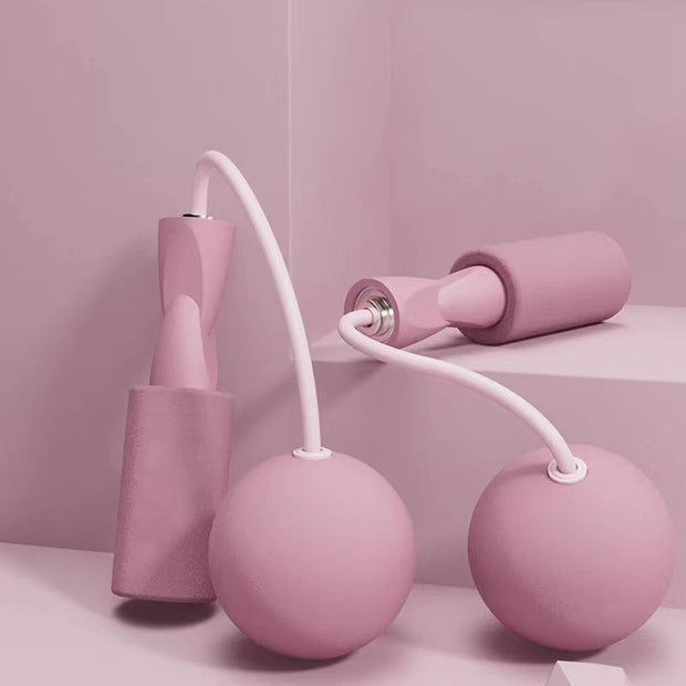  Training Jump Rope Set Fitness  Silicone Handles For Women Men Kids