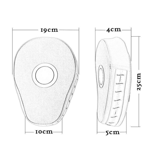 Children's Boxing Arc-shaped Hand Target Taekwondo Sanda Household Pro